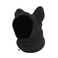 thumbnail image 2 of Stgfyxgs Pet Winter Ear Muffs Hat Windproof Ear Wrap Soft Warm for Dogs Pets Outdroor Black XL, 2 of 9