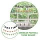 thumbnail image 2 of KAKOWELY 3 banderines de fútbol americano con temática de fútbol americano para decoración de fiestas de cumpleaños., 2 of 5