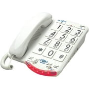 Clarity 76560.001 T-l-phone amplifi- avec num-ros de r-ponse, boutons noirs