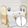 thumbnail image 2 of HEALEEP 4Pcs Metal Latch Iron Spring Bolt Sturdy Furniture Accessories Easy Installation, 2 of 8