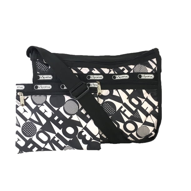 Lesportsac Lesportsac Deluxe Everyday Bag Love Is Bold Walmart Com Walmart Com