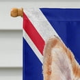 thumbnail image 3 of Cardigan Corgi with English Union Jack British Flag House Flag, 3 of 4
