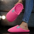 thumbnail image 6 of House Slippers for Women Closed Toe Thick Warm Indoor And Outdoor Shoes Fuzzy Memory Foam Slip On Home Slippers, 6 of 8