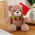 thumbnail image 3 of Cute Teddy Bear Stuffed Animal Doll - Soft Christmas Series Bear Plush Toy Pillow Doll Home Decor, 3 of 5