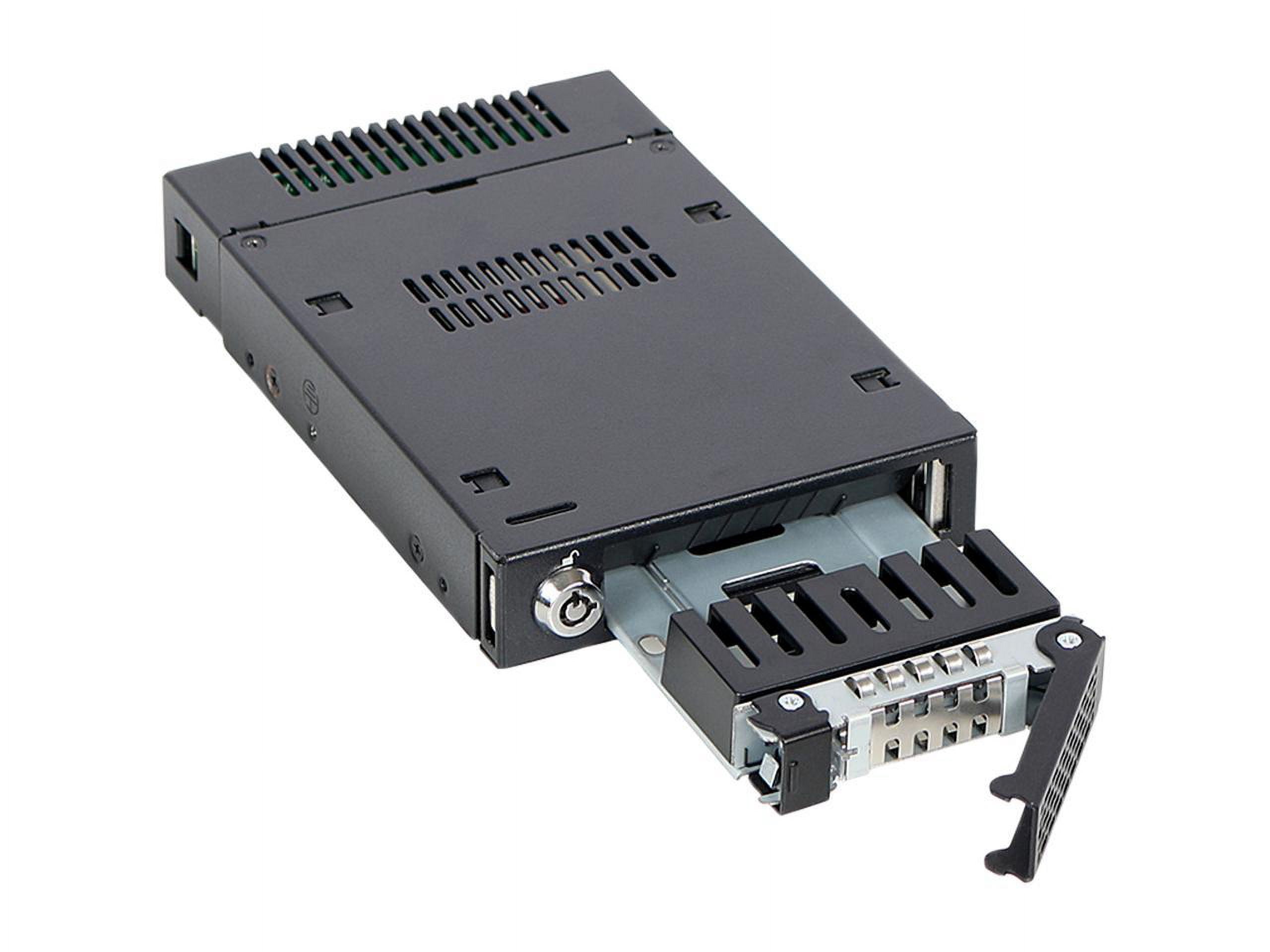ICY DOCK ToughArmor MB601VK-1B 2.5" U.2 NVMe SSD Mobile Rack for External 3.5" Drive Bay