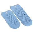 thumbnail image 6 of Sarapandan 2pcs Heat Resistant Silicone Pouch Heat Shield Flat Iron Holder Cover for Hair StraightenerBlue, 6 of 7