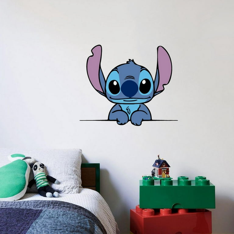 Lilo and Stitch Cute Disney Character Wall Stickers, by Design With Vinyl