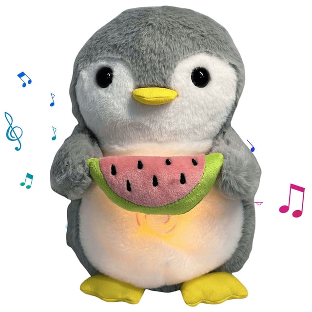 Baby Sound Machine Sleeping Companion Alce Navideño Con Música Y Luces