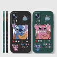 thumbnail image 4 of Case For Xiaomi 13 12 12S 11 11T 10 10S 9 9SE 8SE Pro Ultra Lite Colour Simple Liquid Silicone Case Cartoon Lilo & Stitch Angel, 4 of 5