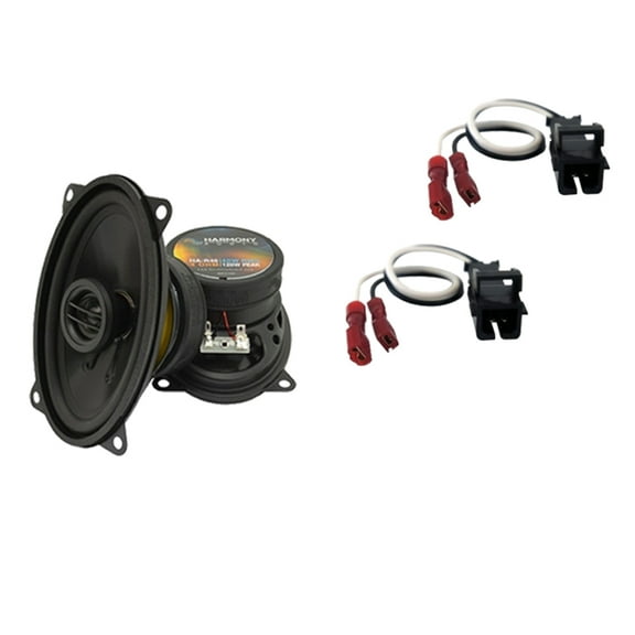 Fits GMC S-15 Sonoma 94-97 Rear Side Panel Replacement Speakers Harmony HA-R46