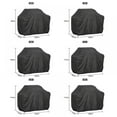 thumbnail image 5 of FANTADOOL BBQ Gas Grill Cover Barbecue Waterproof Outdoor Heavy Duty Protection Dust-proof Rainproof Cloth Cover Square Barbecue Supplies 3XS-XL, 5 of 12