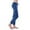 Blue, variant on Lilgiuy Womens Yoga Capris Pants High Waisted Cargo Workout Pants Solid Color Stretch Leggings Pants Casual Drawstring Sweatpants with Multi Pockets Loungewear Wine(XS-4Xl)