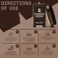 thumbnail image 5 of Striking Viking Beard Brush for Men – Boar Bristle, Beech Wood Handle, Natural Grooming Brush, 5 of 8