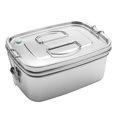 thumbnail image 1 of Envase de comida de acero inoxidable 1 Hy del servicio de mesa de Bento de La fiambrera de La oficina de La escuela del bocadillo de La capacidad YONGSHENG, 1 of 5