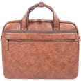 thumbnail image 2 of bugatti Valentino Carrying Case (Briefcase) for 15.6" Notebook, Cognac, 2 of 2