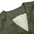 thumbnail image 4 of IROINNID Men's V-Neck Sleeveless Solid Color Loose Outdoor Vest Jacket Lightweight Vest With Pockets, 4 of 9