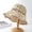 Pink, variant on CHENge Women's Summer Straw Bucket Hat with Lace Cutout Design Breathable Wide Brim Sun Hat for Travel and Beach Outings