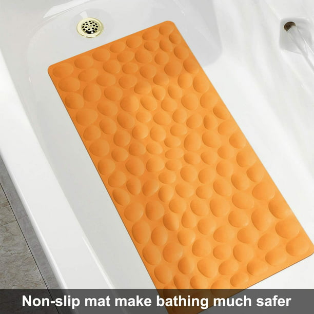 Non Slip Bathtub Mat Soft Rubber Anti, Best Non Slip Bathtub Mat For Seniors