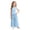 Z01 Bleu Ciel, variante sur Gubotare Ensembles de Mode pour Filles Vêtements pour Enfants Filles Hauts Stylés à Volants et Pantalons avec Poches Ensembles de Vêtements Tenue 2 Pcs Taille 7 (Rouge, 7 Ans)