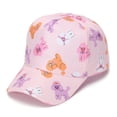 thumbnail image 7 of Karoyedx Toddler Baseball Cap Baseball Hat for Toddler Girls Cute Embroidered Adjustable Vintage Washed Kids Baseball Cap Pink Size,2-6 Years, 7 of 7