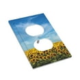 thumbnail image 3 of Kll Blooming Sunflower Field Wall Plate,Gloss Finish,Standard Size 1 - 5" X 3", Polycarbonate Thermoplastic,Electric Receptacle Plug Covers, 3 of 8