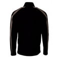 thumbnail image 2 of A4 Youth Spartan Fleece Quarter Zip For Youth Male in Black/Graphite | NB4005, 2 of 3