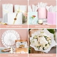 thumbnail image 4 of Metallic White Tissue Paper 20"X14", 60 Sheets Pearlescent Shiny White Tissue Paper Bulk for Gift Bags Crafts Packaging, Wrapping Tissue Paper Sheets for Christmas Birthday Wedding Baby Showe, 4 of 8
