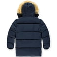 thumbnail image 2 of Jordan Craig Men Fairbanks Insulated Parka 3/4 Puffy Coat (Navy), 2 of 6