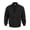 Black, variant on GrmtClth Jacket for Men Faux Suede Zip Up Stand Collar Bomber Outerwear with Side Pockets Spring Fall Business Casual Daily Coat Khaki L