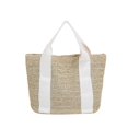 thumbnail image 1 of 3 Bolso simple del verano tejido bolso de paja bolso de mano bolso de hombro para acampar, 1 of 5