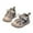 Khaki, variant on CYRBOKO Toddler Girls Court Sneakers, Slip On Breathable Soft Sole Non-slip Summer Shoes Khaki Size 4.5-5 T