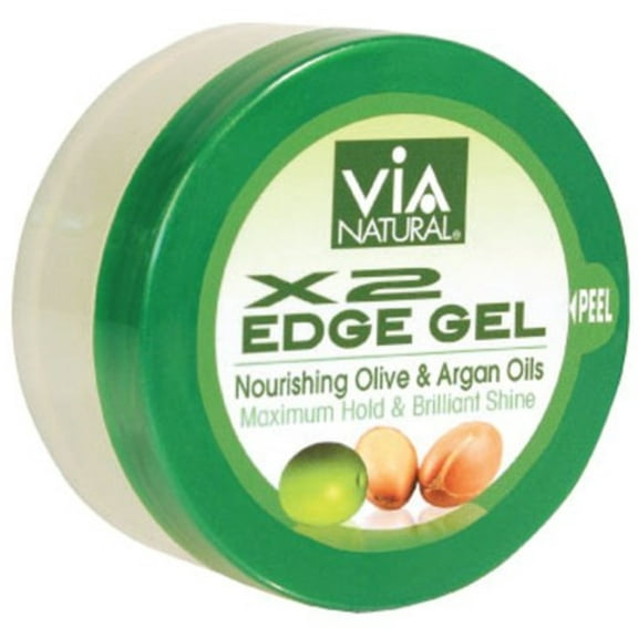 Via Natural X2 Edge Gel, 2 oz