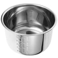 thumbnail image 4 of Olla interior de acero inoxidable para cocina eléctrica doméstica, accesorio práctico y resistente, 4 of 8