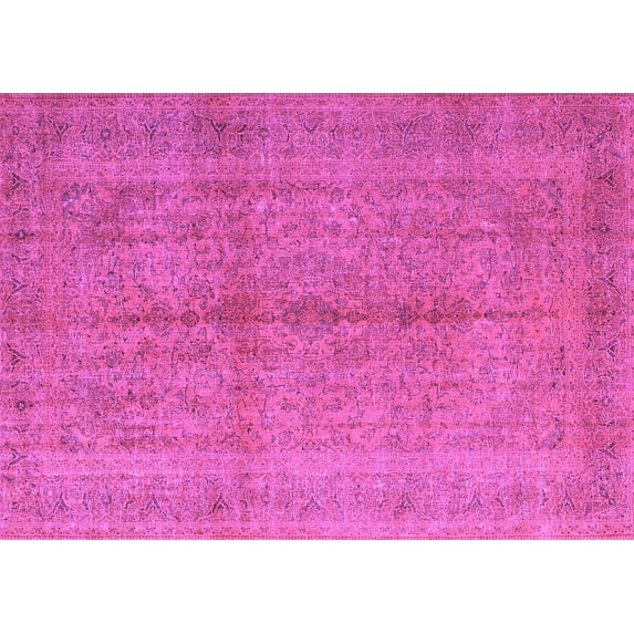 Ahgly Company Indoor Rectangle Persian Purple Traditional Area Rugs, 3' x 5'