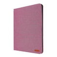 thumbnail image 6 of Case for iPad Air 11 lnch M3 (2025), Cloth Texture Business Tablet Cover with Multi-Angle Flip Stand & Card Holder, Auto Wake/Sleep Full Body Protective Case for iPad Air 11 Inch M2 (2024), Pink, 6 of 9