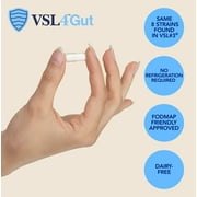 VSL4® Gut Digestive Health Probiotic for Adults, 30B CFU, Potent, Multi-Strain, 30 Capsules