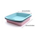 thumbnail image 4 of Clearance Cake Pan 8X8 Baking Pan Pan Nonstick Silicone Cake Silicone Baking For Cakes Rice And Lasagnas Cake Molds, 4 of 4