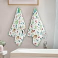 thumbnail image 4 of SKYSONIC 2 Pack Easter Watercolor Bunny Gnomes Hand Towels, Spring Eggs Kitchen Towel Ultra Soft and Absorbent,Decorative Fingertip Face Towel for Bathroom Hotel, 28.3"x14.4", 4 of 6