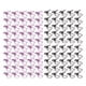 thumbnail image 3 of 100 Uds Clips de carpeta negro púrpura forma de estrella fuerte fuerza de sujeción Clips de carpeta de Metal Clip de cola larga hueca, 3 of 5
