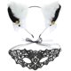 thumbnail image 1 of 1 juego de accesorios de máscara de diadema de Halloween, diadema de orejas de animales, accesorios de máscara de mascarada para fiesta de Halloween, 1 of 1