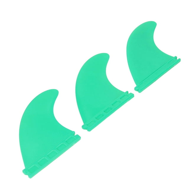 PVC Planche de Surf Palmes, 3pcs Fiable Respectueux de l'Environnement Robuste Planche de Surf Palmes pour la Plage Rouge, Bleu, Jaune, Vert
