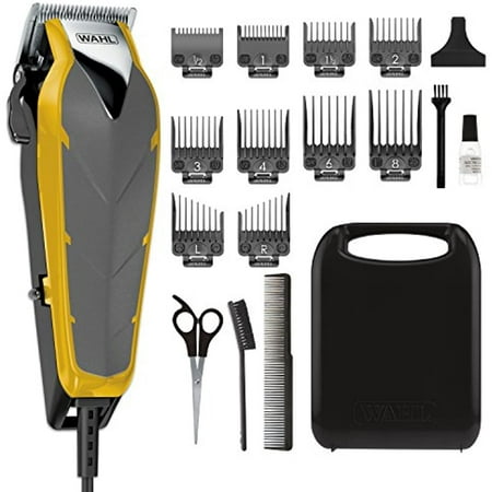 Wahl Clipper Fade Cut Haircutting Kit for Blending and Fade Cuts with Extreme-Fade Precision Blades, Heavy Duty Motor, Secure-Snap Attachment Guards, and Fade Lever for Home Haircuts - Model 79445 (B0798ZGJR5)