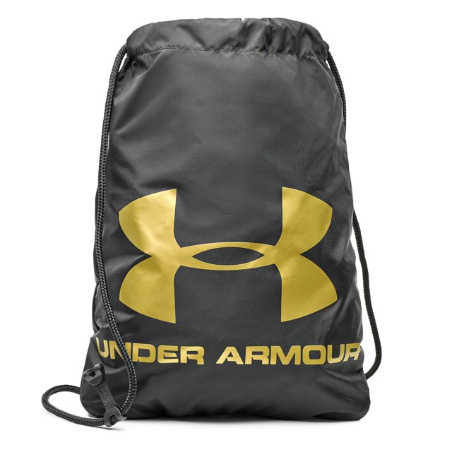 Mochila Under Armour, unisex, para adultos, color negro y dorado, 16 litros
