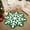 Green, variant on Christmas Round Rugs 3' x 3', Washable Rug for Living Room Snowflake Cilcle Kids Rug Non Slip Bedroom Rugs Low Pile Stain Resistant Carpet for Classroom Office Nursery, Red