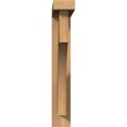 thumbnail image 2 of Ekena Millwork 3 1/2"W x 22"D x 22"H Westlake Block Smooth Bracket w/ Offset Brace, Western Red Cedar, 2 of 25