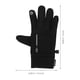 thumbnail image 2 of SHOWERORO Guantes Térmicos Negros Para Y Conducción Con Impermeable Y Cortavientos, 2 of 7