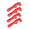 thumbnail image 3 of WEAVILUX 4Pcs Red High Strength Plastic Paint Bucket Opener Easy Use Home Tool, 3 of 9