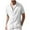 White, variant on CHEEREAM Mens Linen Shirts Short Sleeve Button Down Shirts Cotton Summer Beach Cuban Shirts Vacation Hawaiian Shirts