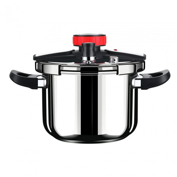 Olla a presión de acero inoxidable 304, olla arrocera doméstica, portátil, rápida 6L