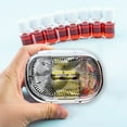 thumbnail image 6 of Kyursd Back to School Office School Supplies Saving Clearance Deals!Storage Box Portable Divided Into Compartments Sealed Padding Proof Mini Small Storage Box Transparent Portable Storage Box, 6 of 6